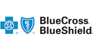 The image displays a logo with text that reads  Blue Cross Blue Shield  along with the Blue Cross Blue Shield symbol, which includes a shield with a cross inside it, and the words  Blue Cross Blue Shield  are written in a stylized font.